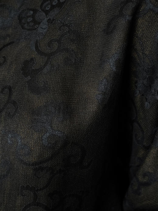 盛唐牡丹盛奢系列 | 真丝罗底香云纱手绣外套 商品图3