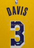 收藏系列 戴维斯 湖人队3号黄色球迷版 亲笔签名球衣 商品缩略图2