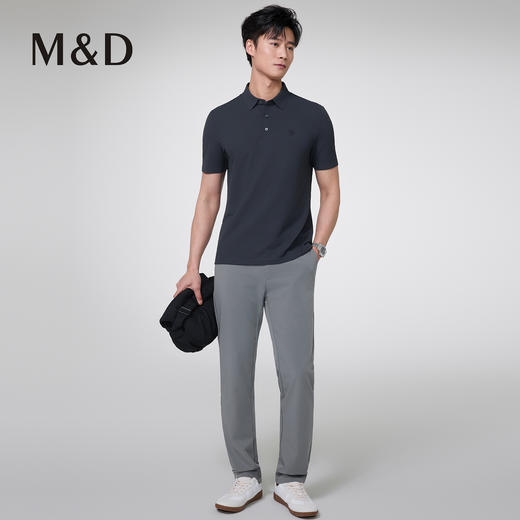 【名盾】翻领短袖POLO衫MZBL22828B 商品图3