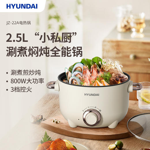 HYUNDAI电热锅（电火锅）JZ-22A 商品图0