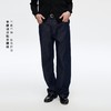 Oneup直筒不褪色蓝牛仔裤 商品缩略图1