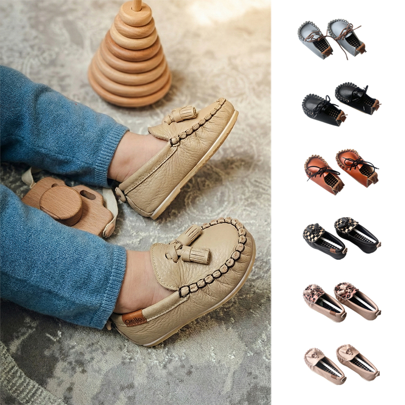 OELLO 26SS新款 宝宝男女手工皮鞋小众皮鞋