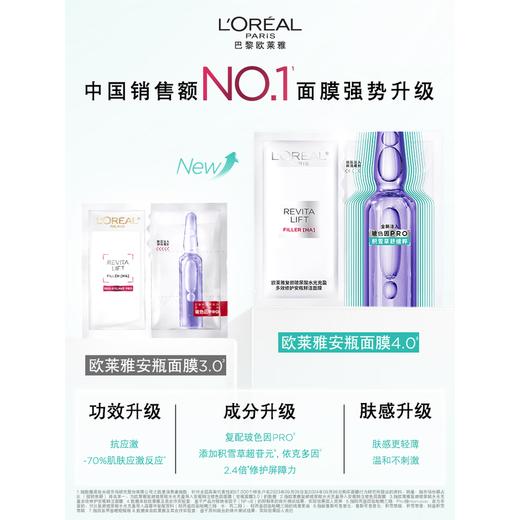 欧莱雅玻色因安瓶面膜4.0版7片 商品图1