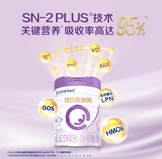 【单罐】合生元可贝思亲呵婴儿配方奶粉-1段700g 商品图4