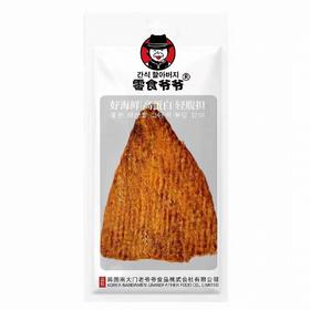 零食爷爷炭烤辣味鳕鱼片매운대구살구이52g