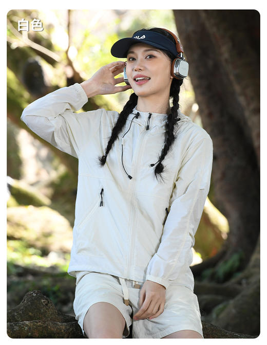 【79.9元2件防晒衣！福利款，先加购再下单】奔酷UPF50+防晒衣男女同款轻薄透气夏季必备BF35 商品图3