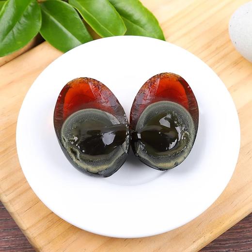 【严选】【九珠】鸭蛋皮蛋无铅松花蛋农家散养松花皮蛋6枚/10枚/20枚 （单枚50克-60克）散装   （厂家直发） 商品图1