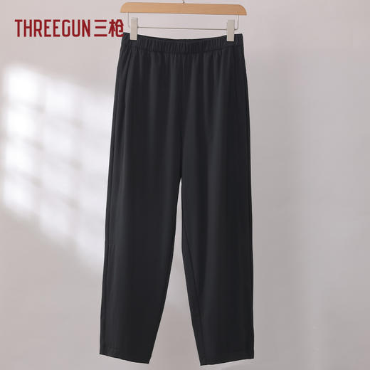 Threegun三枪 冰丝女九分裤-T60105B01 商品图0