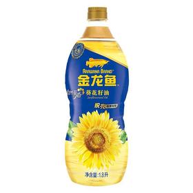 金龙鱼葵花籽油两瓶装1.8L