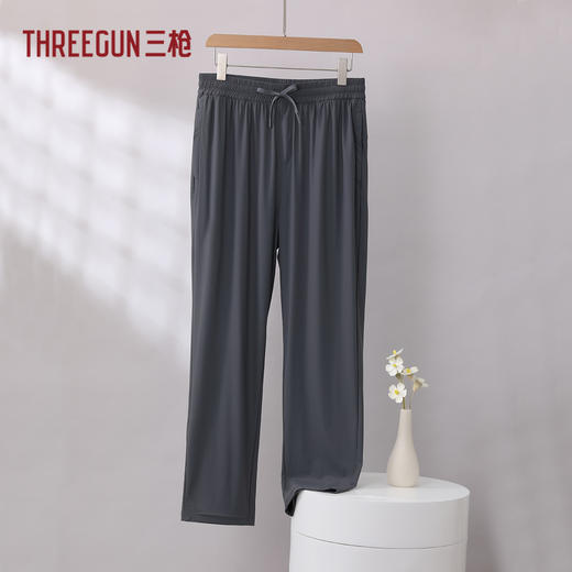 Threegun三枪 冰丝男长裤-T60100B01 商品图0