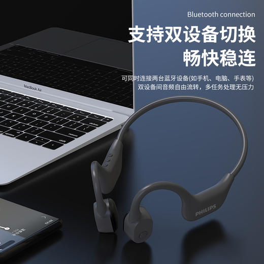 飞利浦骨传导耳机 TAA6609C
无内存卡 不带夜跑灯 商品图4