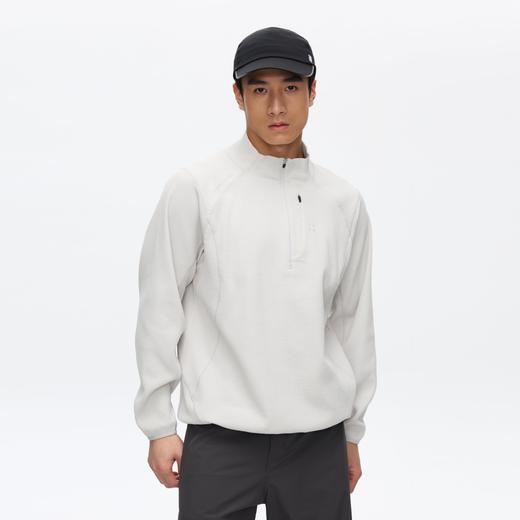 Oneup运动华夫格半拉链长袖 商品图1