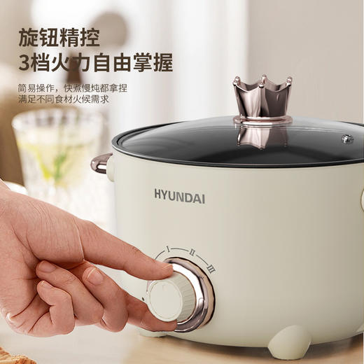HYUNDAI电热锅（电火锅）JZ-22A 商品图3