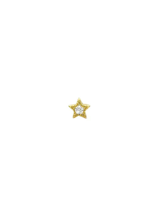 订购8周到｜MYA-BAY-STAR-金色 星星 耳钉 （单只）［比利时设计师］ 商品图0