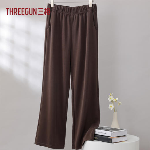 Threegun三枪 砂洗轻松女长裤-T60107B01 商品图0