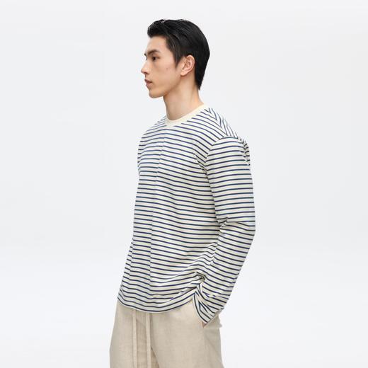Oneup条纹长袖T恤 商品图3