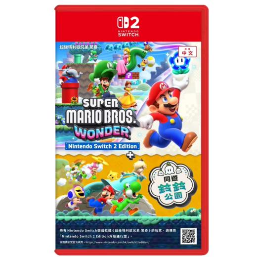 Switch2游戏 NS2 马里奥兄弟惊奇 同游铃铃公园 中文版 商品图1