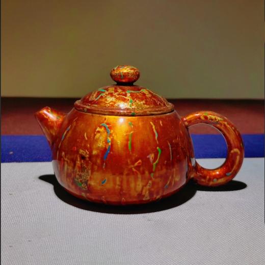 玄雕窑龙凤呈祥段泥紫砂壶250cc橘色大漆原矿泥西施紫砂壶180cc红色大漆原矿泥水平紫砂壶200cc 商品图1