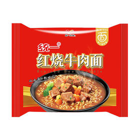 统一100红烧牛肉面