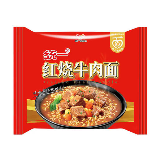 统一100红烧牛肉面 商品图0