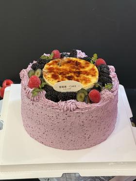 桑莓烤布蕾（需提早一天下单，接不了急单）