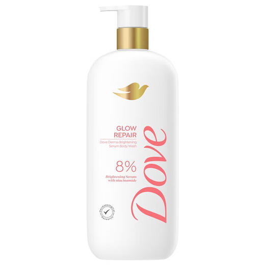 多芬（Dove）专研焕亮精华沐浴乳烟酰胺水光透亮 500g 商品图0
