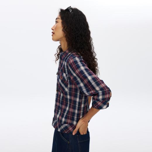 Oneup格子口袋薄外套 商品图3