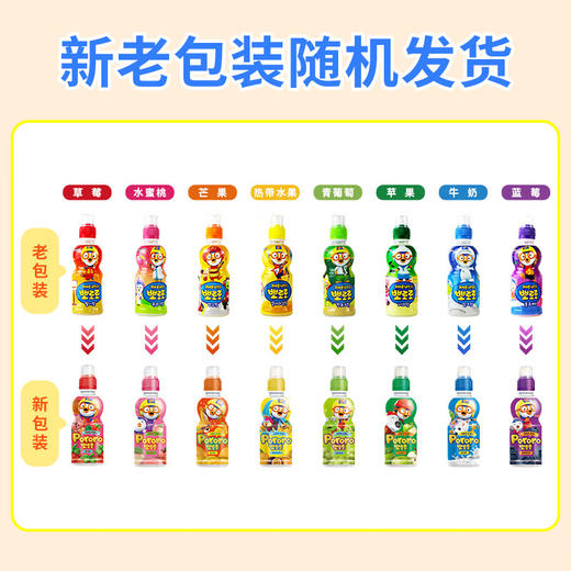 韩国儿童饮料啵乐乐果味系列饮料235ml 多种口味随心选择口感顺滑清新 023912/021633/023192/023193/023725/021635 商品图1