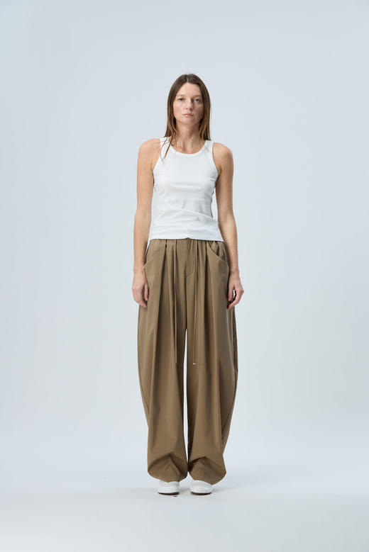 松弛轻薄伞兵裤 商品图0