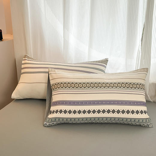 【限时秒杀】自然醒A类波西米亚全棉双层纱四件套HS（不参与优惠券） 商品图13