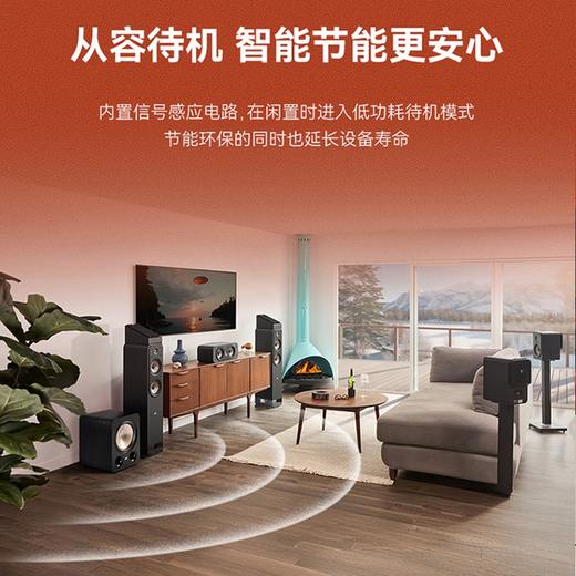 普乐之声（polk）ES12 300W家庭影院音箱 家用客厅有源低音炮12英寸长冲程超低音音箱D类功放 黑色 商品图1