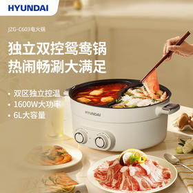 HYUNDAI电火锅（鸳鸯电火锅）JZG-C603