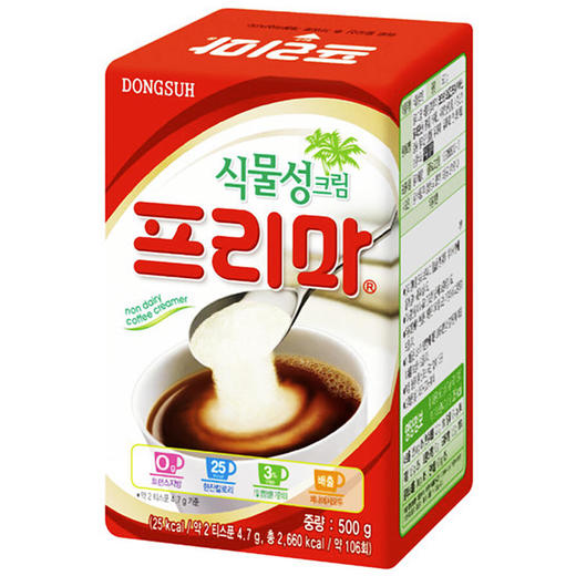 东西植物奶油咖啡伴侣500g동서 식물성크림 프리마 商品图0