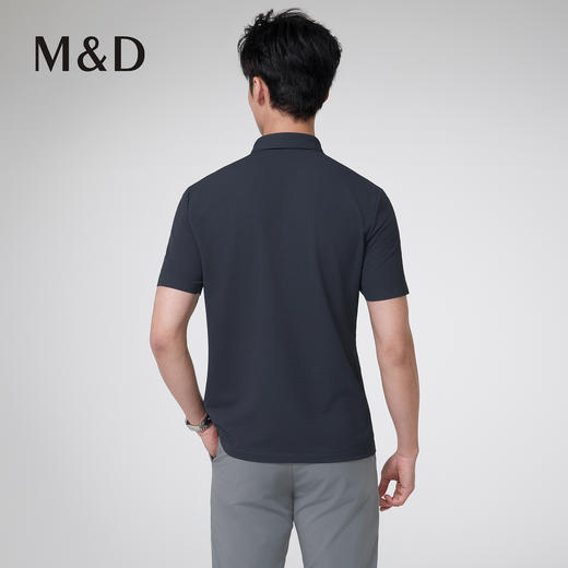 【名盾】翻领短袖POLO衫MZBL22828B 商品图4