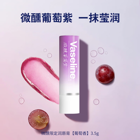 凡士林经典特护亮润淡彩润唇膏 葡萄紫 3.5g