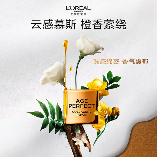 欧莱雅金致臻颜花蜜胶原滋润洁颜乳125ml 商品图2