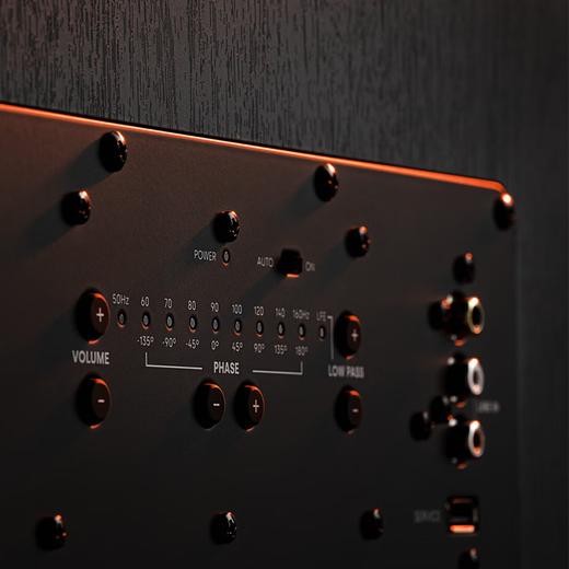 普乐之声（polk）ES12 300W家庭影院音箱 家用客厅有源低音炮12英寸长冲程超低音音箱D类功放 黑色 商品图7