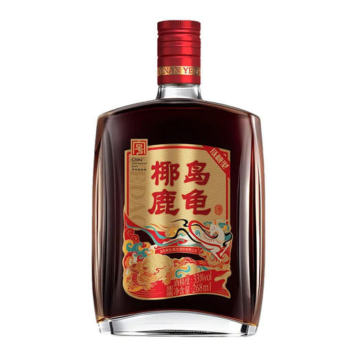 椰岛 椰岛鹿龟佳品低糖型33度酒 268ml/瓶 商品图0