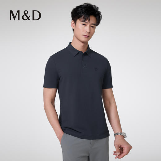 【名盾】翻领短袖POLO衫MZBL22828B 商品图1