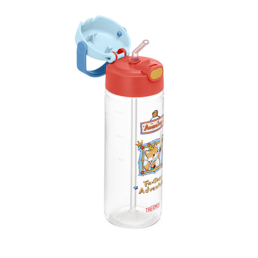 膳魔师宠物系列大容量便携吸管杯水杯600mL（蓝色） 商品图2