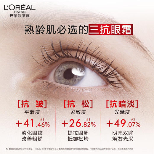 欧莱雅复颜专研抗皱紧致眼霜15ml 商品图2