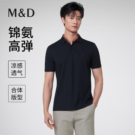 【名盾】翻领短袖POLO衫 商品图0