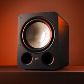 普乐之声（polk）ES12 300W家庭影院音箱 家用客厅有源低音炮12英寸长冲程超低音音箱D类功放 黑色