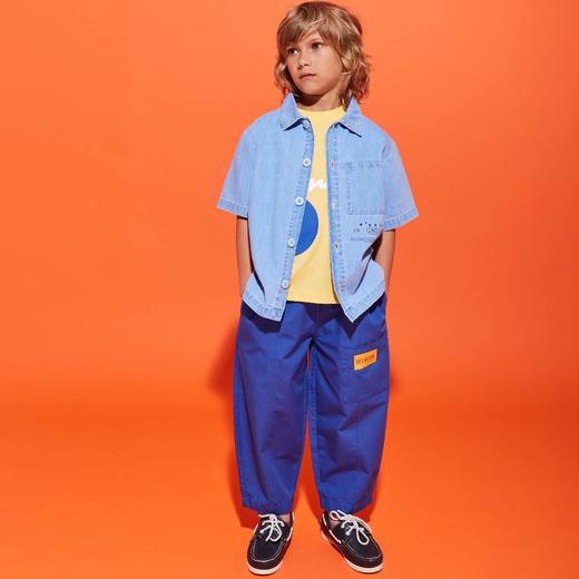 wynken 26SS新品 幼童短袖短裤套头衫鸭舌帽背心牛仔裤衬衫遮阳衣 商品图9