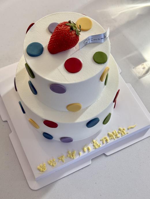 小波点双层蛋糕 商品图0