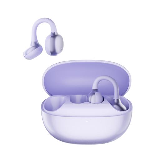 严选 | 沃品OWS夹耳蓝牙耳机OWS37 米白/黑色/紫色 IPX5防水 66小时超长续航 商品图6