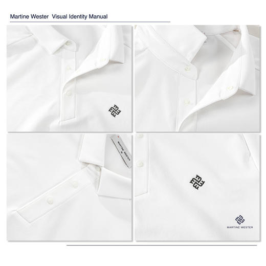 MartineWester 男款速干小珠地热胶翻领POLO短袖T 11013920 商品图6