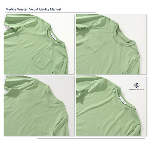 MartineWester 女款桑蚕丝. 棉. 莫代尔混纺宽松圆领短袖T 11325198 商品图6