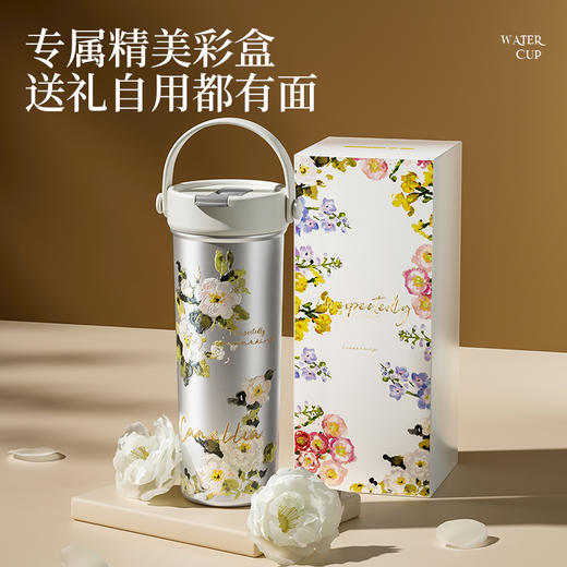 炊大皇花绘保温杯550ml(山茶花)FG55A1 商品图5