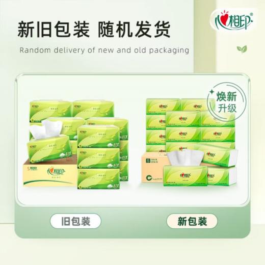 DH DT15120（箱装）心相印茶语丝享系列120抽18包装三层塑装纸面巾 商品图1